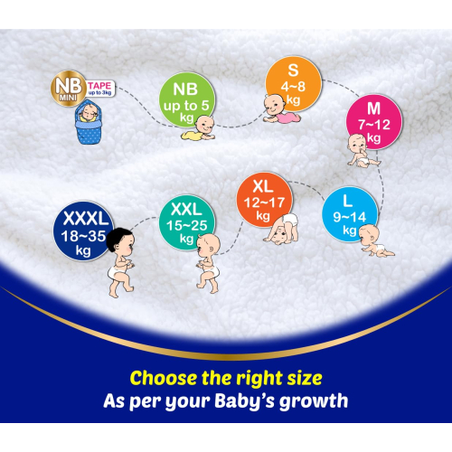 MamyPoko Pants Extra Absorb Baby Diapers, Medium (M), 148 Count, 7-12 kg - Best Diapers for Babies