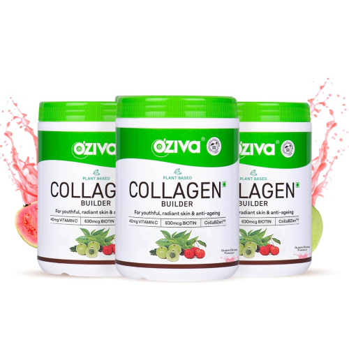 Oziva Plant-Based Collagen Builder | Nutrition Care Powder Watermelon