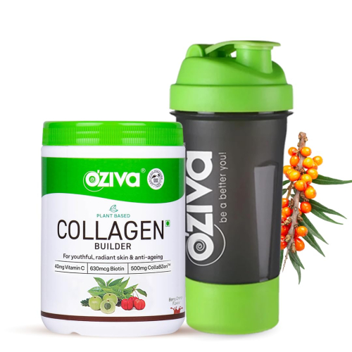 Oziva Plant-Based Collagen Builder | Nutrition Care Powder Watermelon