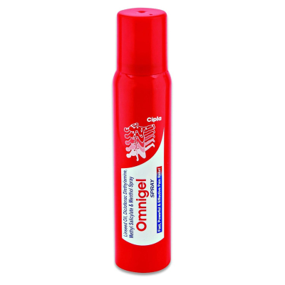 Omnigel Bottle 75gm Spray