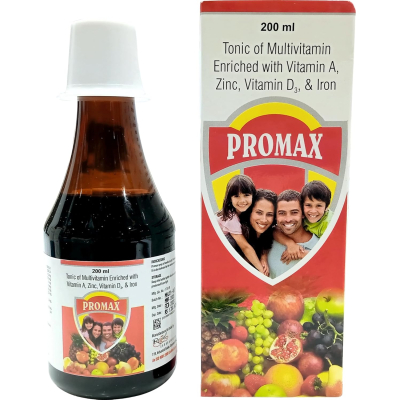 PROMAX Multivitamin syrup for Men & Women,200 ML (PACK OF 1)