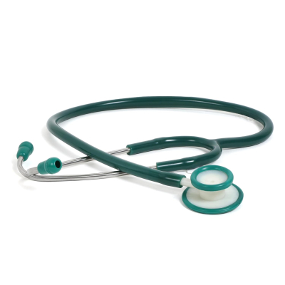 RCSP Stethoscope for Medical Use – Lightweight, Acoustic Plastic Chest Piece, Clear Sound, Ideal for Medical Students & Nurses (Green)