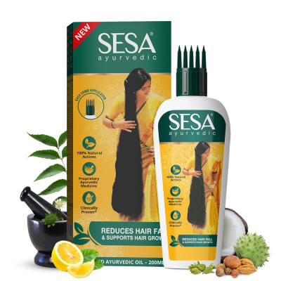 Sesa Ayurvedic Hair Oil with Bhringraj