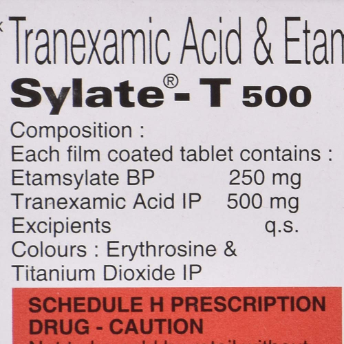 Sylate-T 500 - Strip of 10 Tablets