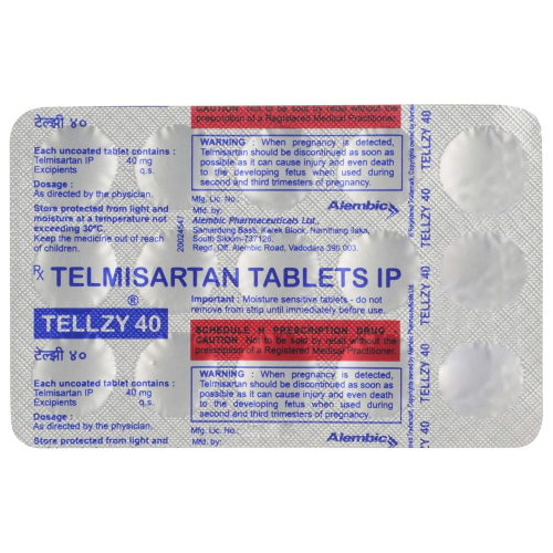 Tellzy 40 Tablet - 40 mg 