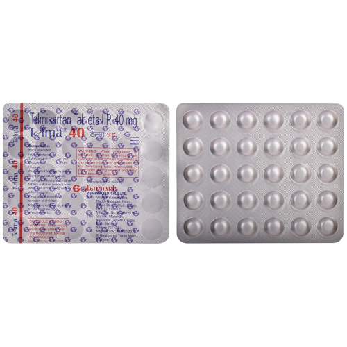 Telma 40 - Strip of 15 Tablets