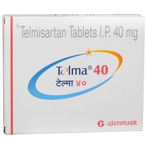 Telma 40-Strip of 30 Tablets