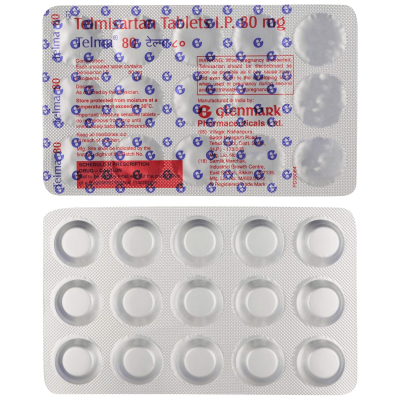 Telma 80 - Strip of 15 Tablets