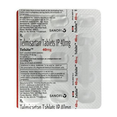 Telsite 40mg - Strip of 15 Tablets