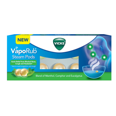 Vicks VapoRub SteamPods 10s