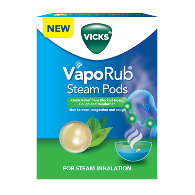 Vicks VapoRub SteamPods 4s