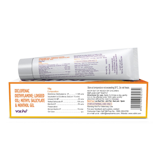 Volini - Tube of 10 gm Gel