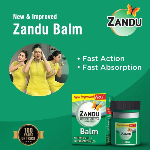 Zandu Long-Lasting Relief Zandu Balm (8 ml)