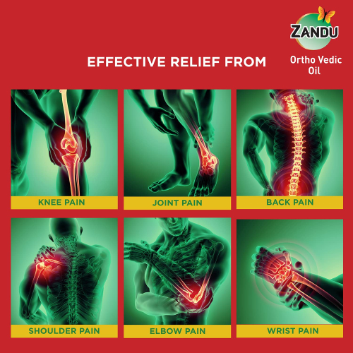 Zandu Ortho Vedic Oil - 120ml 