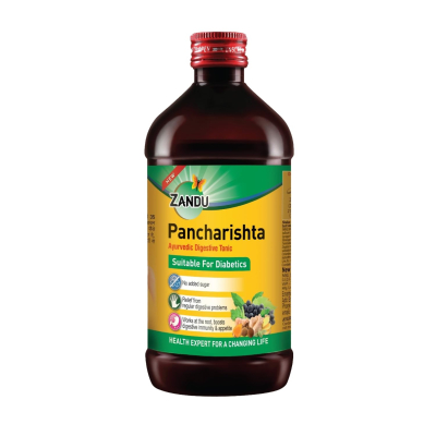 Zandu Pancharishta Suitable for Diabetics Sugarfree 450ml