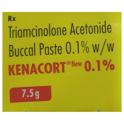 Kenacort New 0.1% Buccal Paste