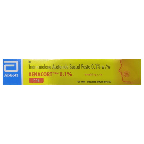 Kenacort New 0.1% Buccal Paste