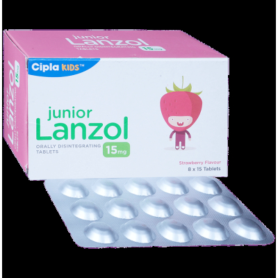 Junior Lanzol 15mg Tablet DT