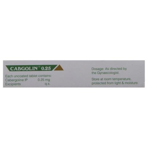 Cabgolin 0.25 Tablet