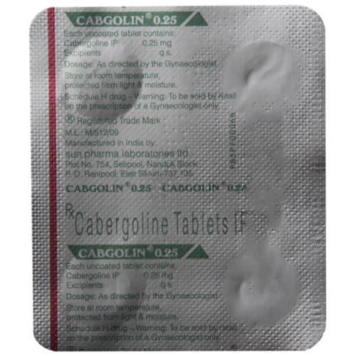 Cabgolin 0.25 Tablet