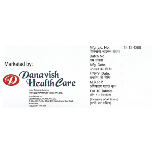 Danavish Atorvastatin+Fenofibrate Tablet