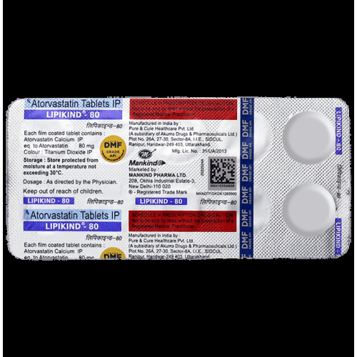 Lipikind 80 Tablet