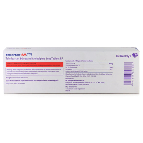 Telsartan-AM 80 Tablet