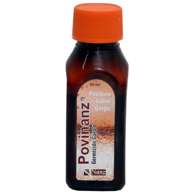 Povinanz 2% Gargle and Mouthwash (Povidone Iodine) Mint