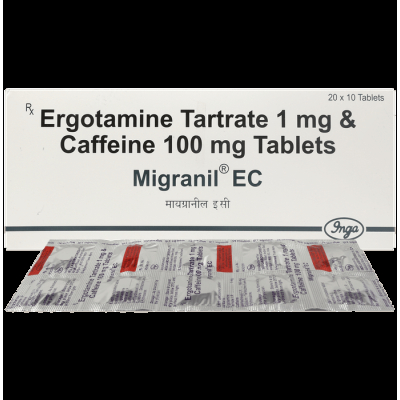 Migranil EC 1mg/100mg Tablet