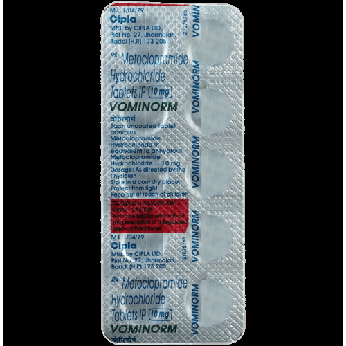 Vominorm 10mg Tablet