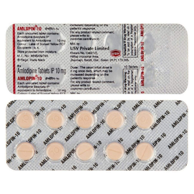 Amlopin-10 - Strip of 10 Tablets