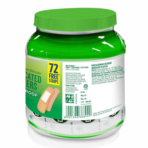 Dettol Medicated Plaster Washproof