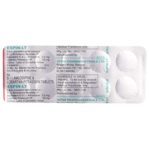 Espin LT - Strip of 10 Tablets