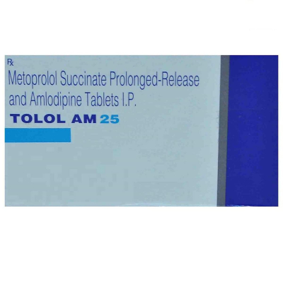 TOLOL AM 25MG - Strip of 10 Tablets